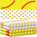 FuWeave 36 Pcs Sports Cooling Towels Baseball Basketball Softball Breathable Soccer Football Volleyball Microfiber Ice Towel Fast Drying for Party Favors Team Gift (Softball,40 x 12 Inch)