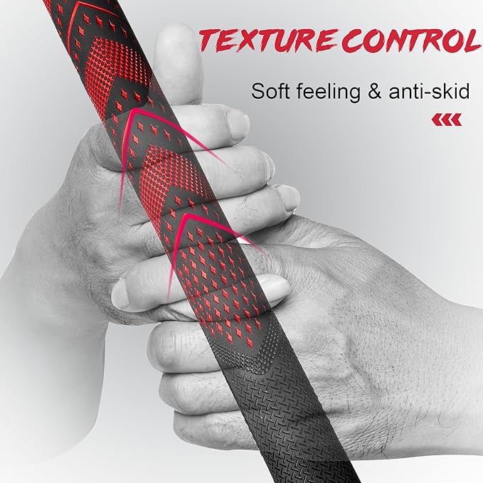 Geoleap Golf Grips Set of 13- Soft Reduce Taper Design Provides High Traction and Performance,13 Golf Club Grips with 15 Tapes or with All Repair Kits for Choice.