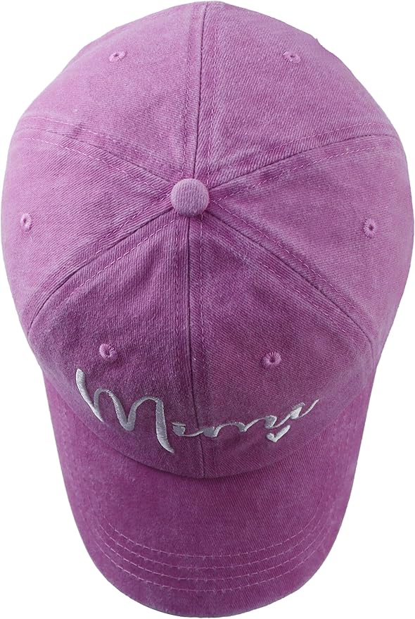 Gigi Mimi Hats for Women, Adjustable Cotton Embroidered Grandma Baseball Cap