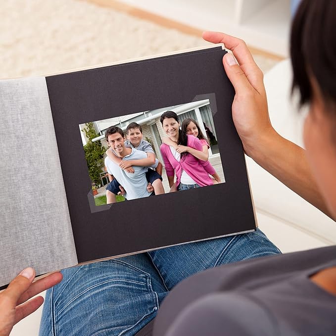 Aneco Transparent Photo Corners Clear Picture Mounting Corner Stickers - Image 7