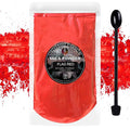 Flag RED Mica Powder for Epoxy Resin 100g / 3.5oz. Sealed Bag by TECHAROOZ