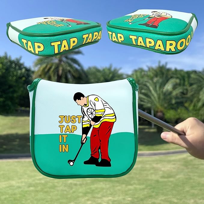 Funny Golf Putter Headcover, Perfect Golf Gift for Men and Women, Golf Accessories for Golfers