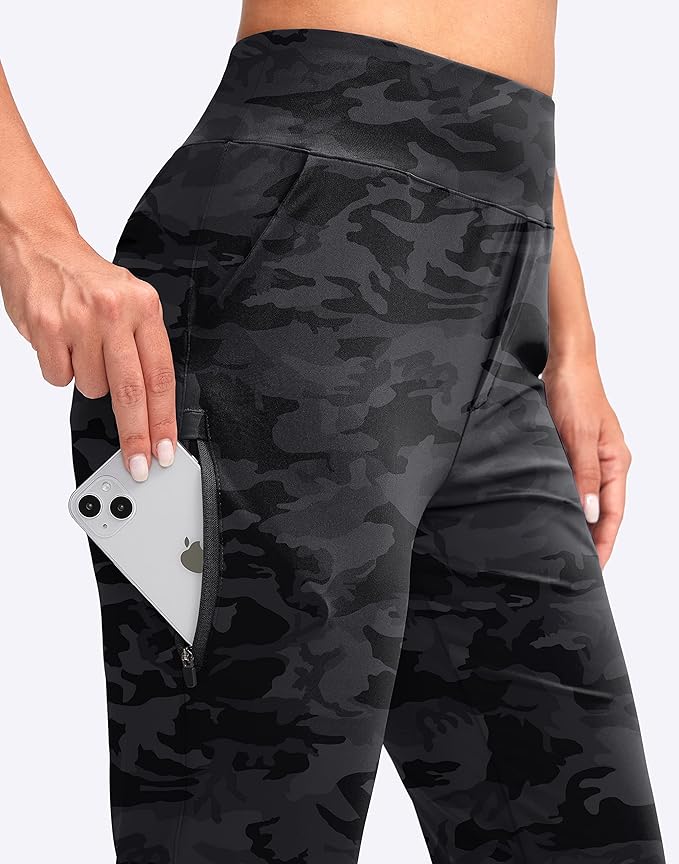 YYV Women's Golf Pants Stretch Work Ankle Pants High Waist Dress Pants with Pockets for Yoga Business Travel Casual