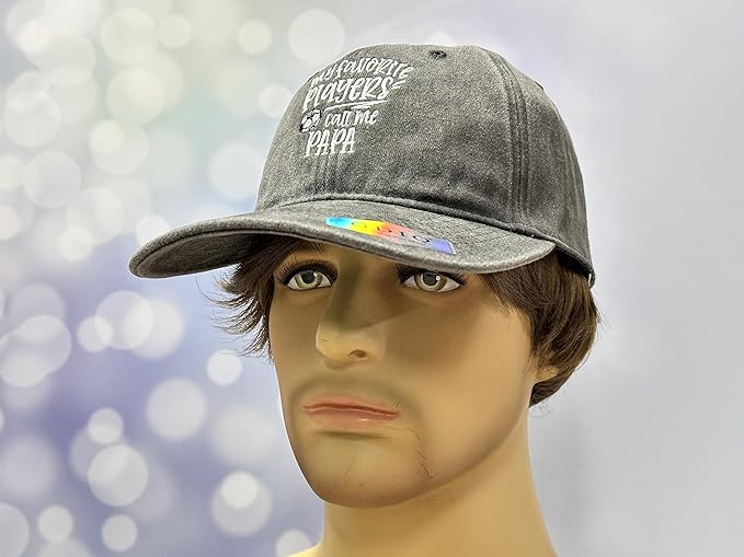 Adjustable Embroidery Baseball Hat for Men Women