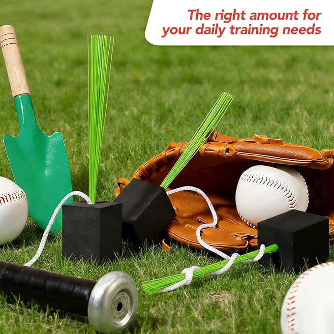 Shappy 24 Pieces Base Plugs with Tassels Heavy Duty Rubber Baseball Anchor Plug for Baseball Field Drill Softball Accessories