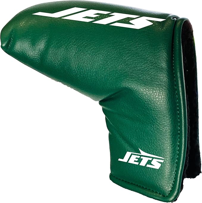 Team Golf NFL Vintage Blade Putter Cover Golf Club Vintage Blade Putter Headcover, Form Fitting Design, Fits Scotty Cameron, Taylormade, Odyssey, Titleist, Ping, Callaway