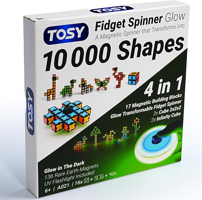 TOSY Magnet Fidget Spinner Glow by TOSY