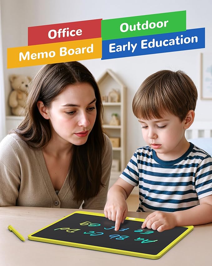 KOKODI LCD Writing Tablet, 16 Inch Colorful Toddler Doodle Board Drawing Tablet - Image 5