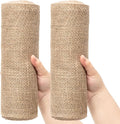 10 Inch Natural Burlap Fabric Roll by Unknown