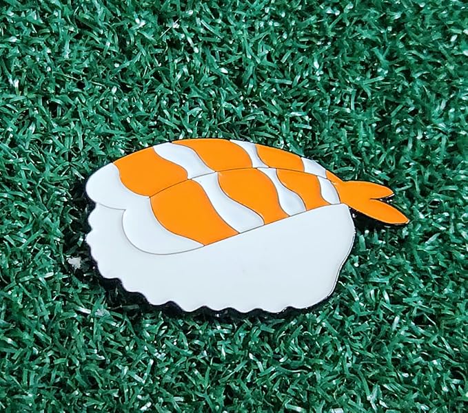 Food & Drink Golf Ball Markers with Hat Clip – Funny Magnetic Golf Accessories & Unique Gifts for Golf Lovers