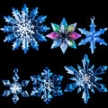 LET'S RESIN Christmas Resin Molds, 3D Ice Crystal Resin Ornament Molds by LETSRESIN