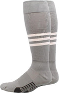 MadSportsStuff Softball Socks Baseball Socks | White & Team Colors | USA Made | Sizes for Girls, Youth Boys, Men & Women