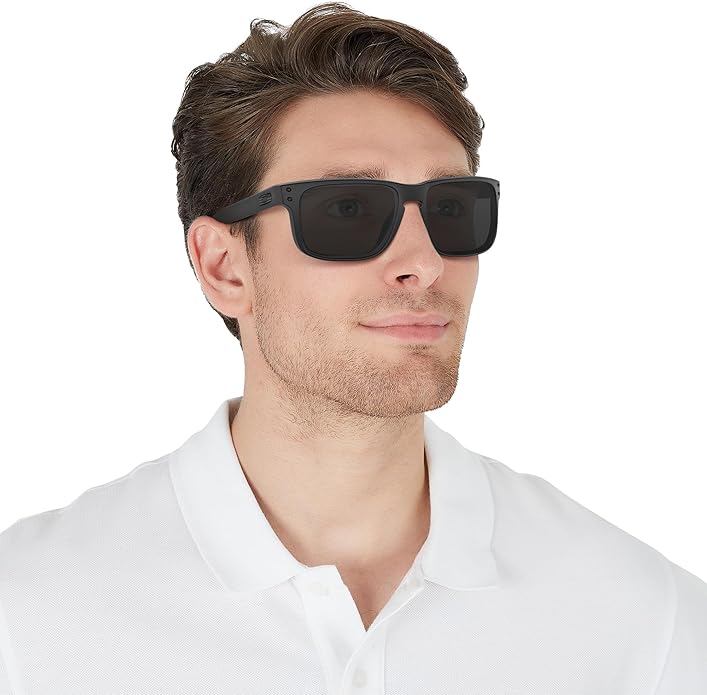 Oakley Mens OO9102 Holbrook Polarized Square Sunglasses