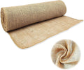 40InX82FT Burlap Rolls Multipurpose Jute Burlap Fabric by X-Kingsun