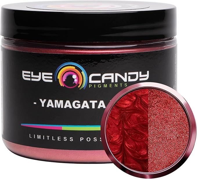 Eye Candy Pigments Premium True Red Mica Powder by EyeCandyPigments