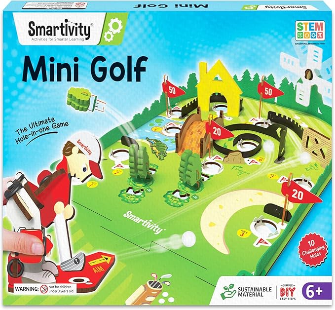 Smartivity Mini Golf Table-Top Game by SMARTIVITY