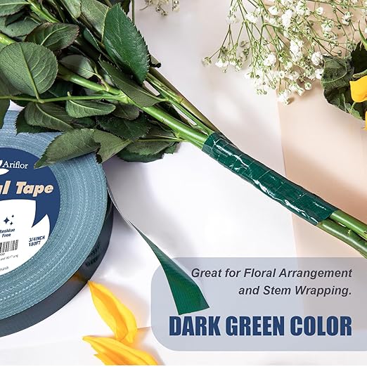 Green Floral Tape - Image 3