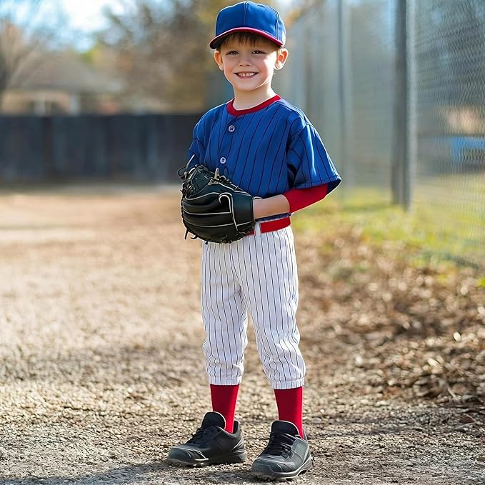 2T-17 Years Toddler Youth Boys Baseball Pant Girls Softball Pant Kids Tee Ball Pants with Pockets