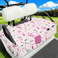 Golf Cart Seat Covers Club Car Golf Cart Accessories 4 Pockets Golf Carts Seat Towel Blanket for Men Women Golf Cart Decor