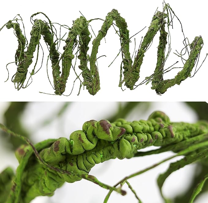 118 inch Big Artificial Green Tree Branches Ivy Grapevine Garland Fake Tree by CONGZHANHH
