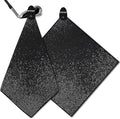 STICKIT Magnetic Golf Towel - Ultra-Absorbent with Waffle Weave Microfiber - Golf Towel with Magnet for Bags, Clubs & Carts - Removes Dirt, Grass, & Debris from Club Face - 29” x 29” (Splatter Paint)