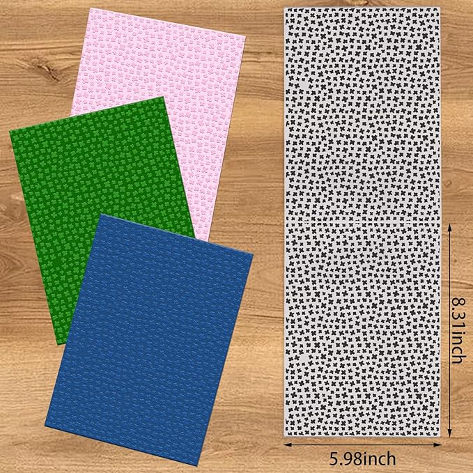 Threetols 3-D Textured Impressions Embossing Folder, Dot Background Embossing - Image 2