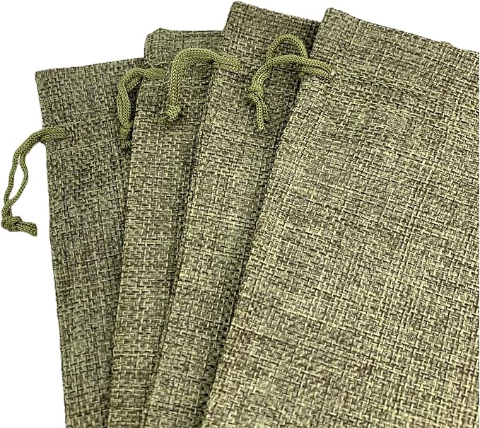 Palmhomee Pack of 20 Burlap Gift Bags - Image 6