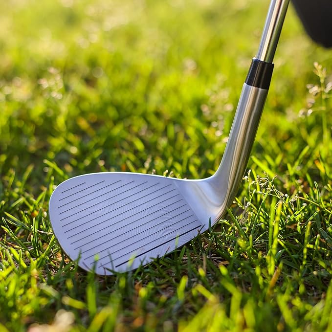 Premium CM-1 Golf Wedge Set or Individual Golf Wedges - Full Face Grooves + Milled Face Wedges, Singles or Set for Men Lob, Gap, Sand Wedged 50/52/54/56/58/60 Degree Clubs