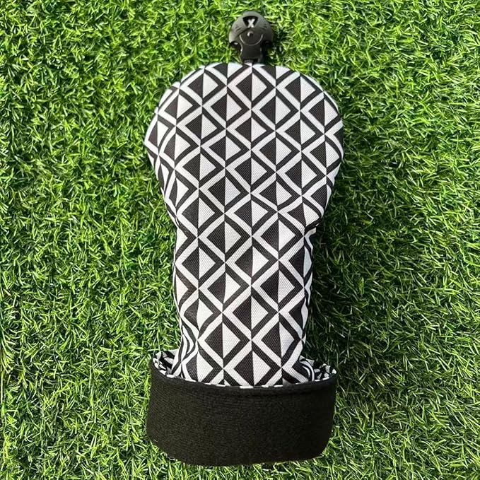 ROYMADE Golf Club Head Covers, 4-Piece Set,Waterproof Headcovers for Driver, Fairway Wood and Hybrid, with Interchangeable No. Tags 2/3/4/5/6/7/X Golf Accessories for Men Women