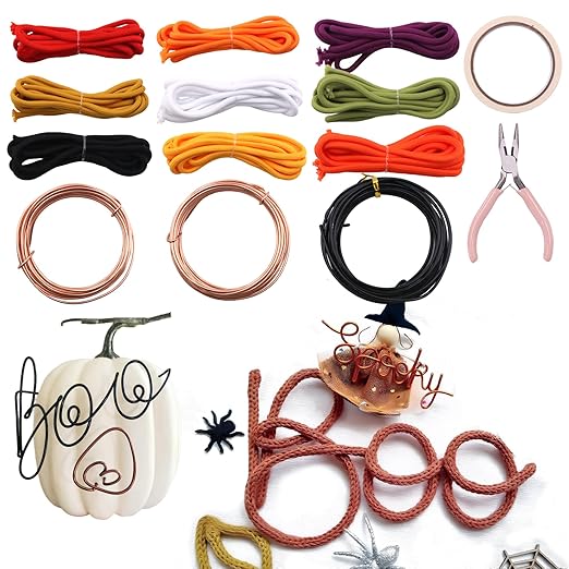 Wire Craft Kit for Adults, Teens Halloween DIY Wire Art Crafts Set for Home by BoFUN