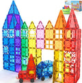100PCS Magnetic Tiles STEM Building Toys Set by Coodoo