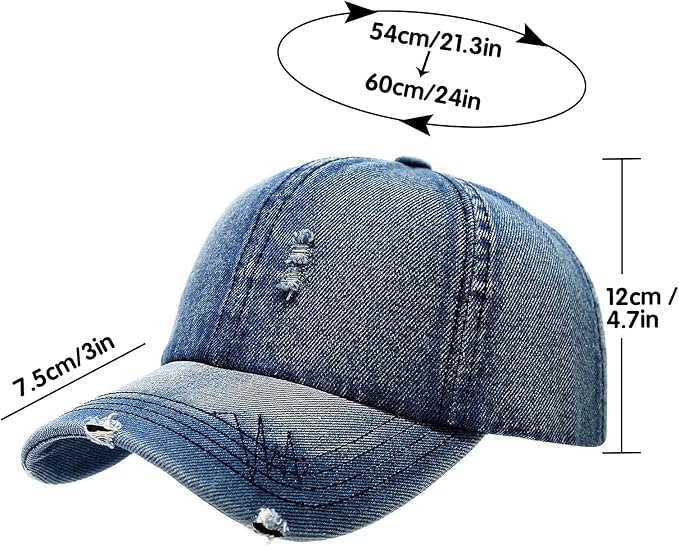 Malaxlx Women's Men's Fashion Baseball Cap Adjustable Strapback Hats Dad Hat Visor Sports Hat
