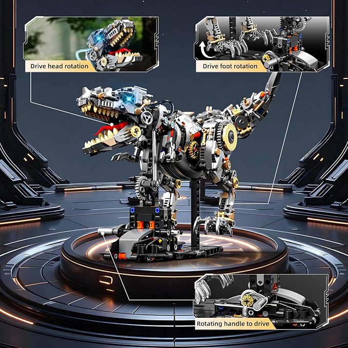 Mechanical Tyrannosaurus Rex Building Set - Image 3