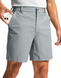 G Gradual Men's Golf Dress Shorts 5"/ 7"/ 9" Stretch Casual Work Flat Front Shorts for Men with 3 Pockets Quick Dry