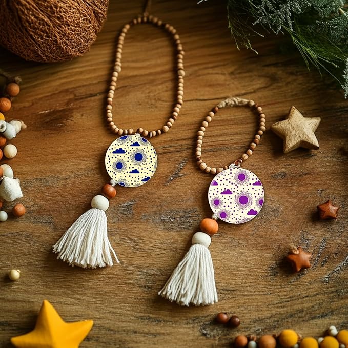 CHGCRAFT Sun and Cloud Polymer Clay Texture Sheets Geometric Pattern Silicone - Image 7