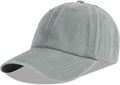 LANGZHEN Unisex Baseball Cap 100% Cotton Fits Men Women Washed Denim Adjustable Dad Hat