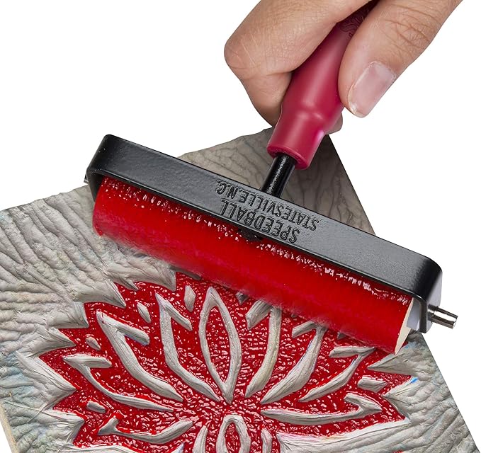 Speedball Deluxe Soft Rubber Brayer - Image 9
