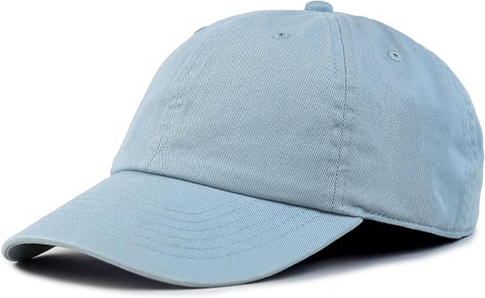 Cotton Baseball Cap Dad Hat – Washed Low Profile Adjustable Hat for Men Women Casual Outdoor Running Golf