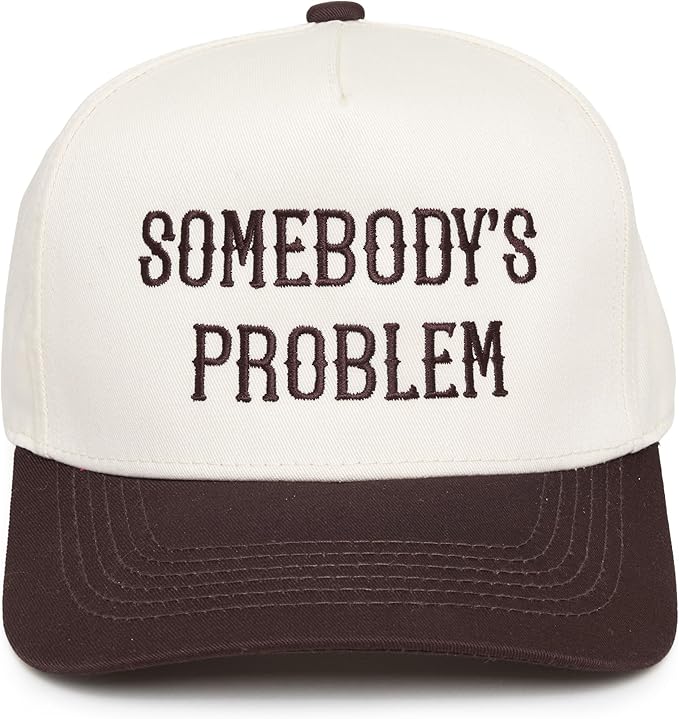 Funky Junque Trucker Hat Women Men 2-Tone Baseball Cap – Vintage Western Style Embroidered Snapback, Premium Cotton Blend
