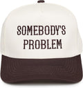 Funky Junque Trucker Hat Women Men 2-Tone Baseball Cap – Vintage Western Style Embroidered Snapback, Premium Cotton Blend