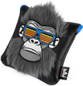 Craftsman Golf Gorilla with Suits Want to Take a Vacation 460CC Driver Headcover Fairway Wood Hybrid Blade Mallet Putter Cover Gift for Men