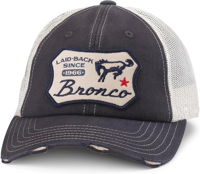 AMERICAN NEEDLE Ford Bronco Patch Unisex Adjustable Snapback Baseball Hat