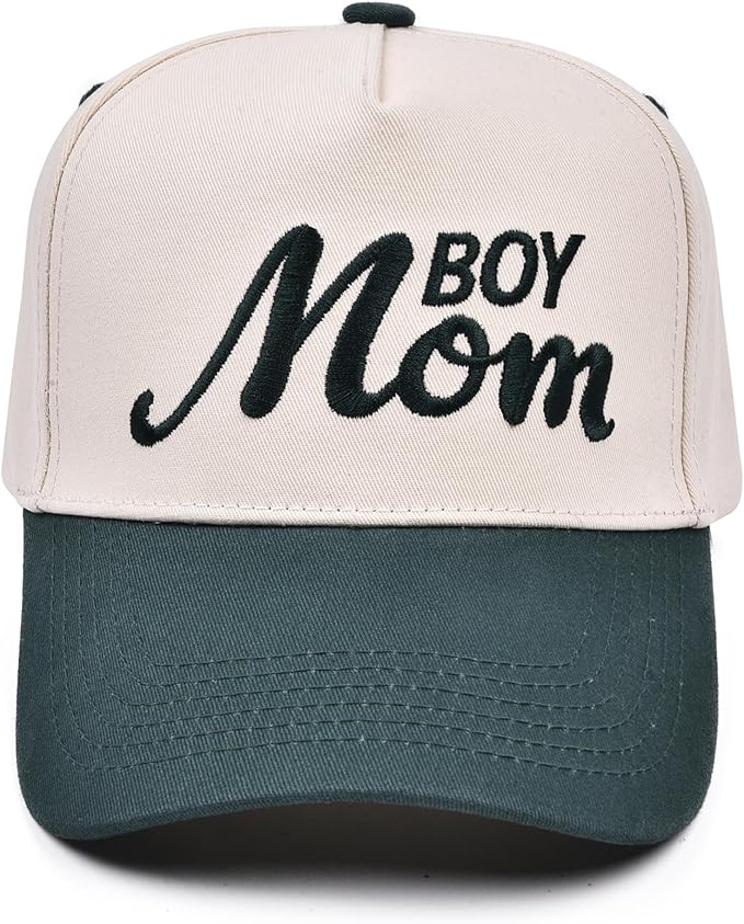Mommin Trucker Hat,Vintage Two-Tone Women's Baseball Cap with Mama Hat Mothers Day Great Gifts for Mom Wife Stepmom