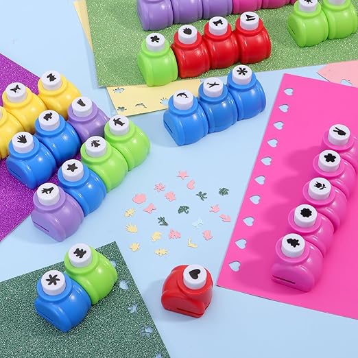 Craft Punches 36 Pack, Hole Punch Shapes 36 Patterns, Craft Hole Punch Shapes - Image 4