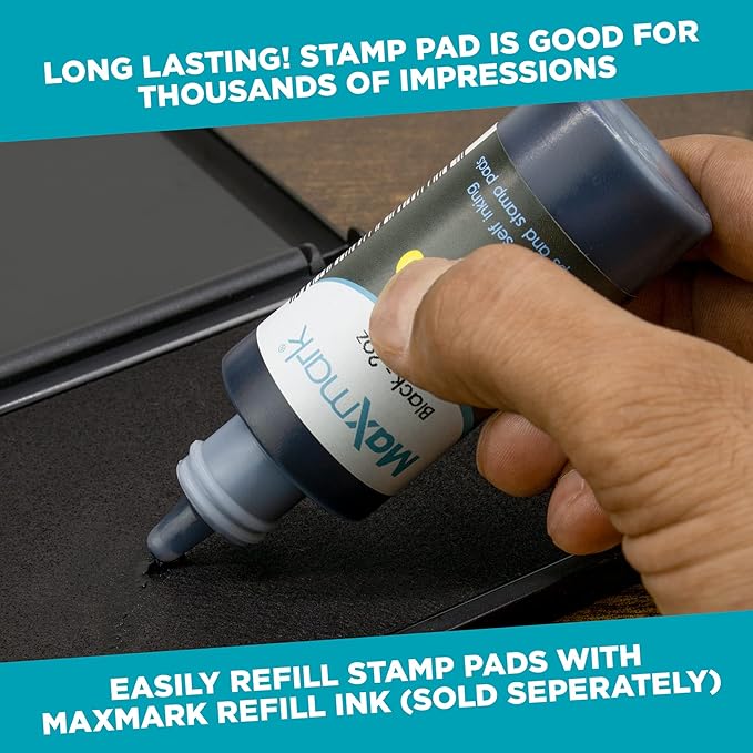 MaxMark Large Purple Stamp Pad - Image 4