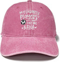 Adjustable Embroidery Baseball Hat for Men Women