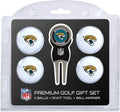 Team Golf NFL Regulation Size Golf Balls (4 Count) & Divot Tool with Removable Double-Sided Magnetic Marker