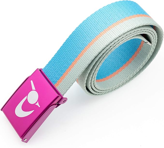 Teeoff 3 Pack Golf Web Belt Reversible Metal Buckle
