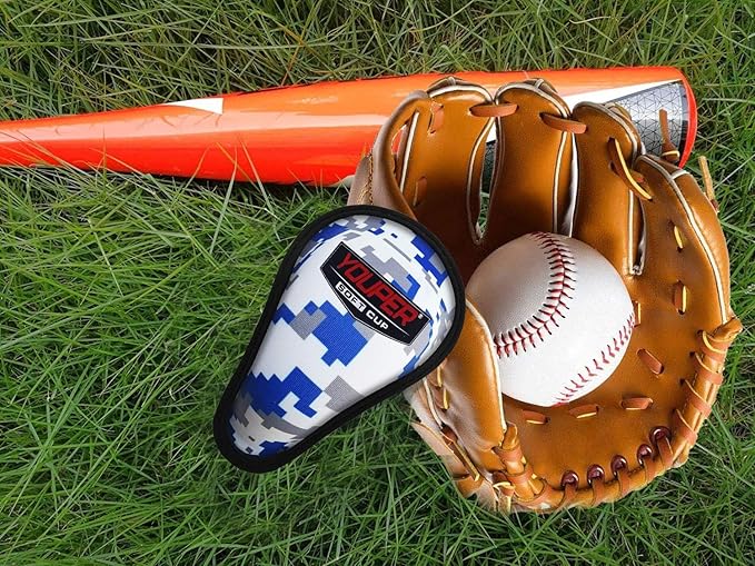 Youper Boys Youth Soft Foam Protective Athletic Cup (Ages 7-12), Kid Athletic Cup for Baseball, T-Ball, Football