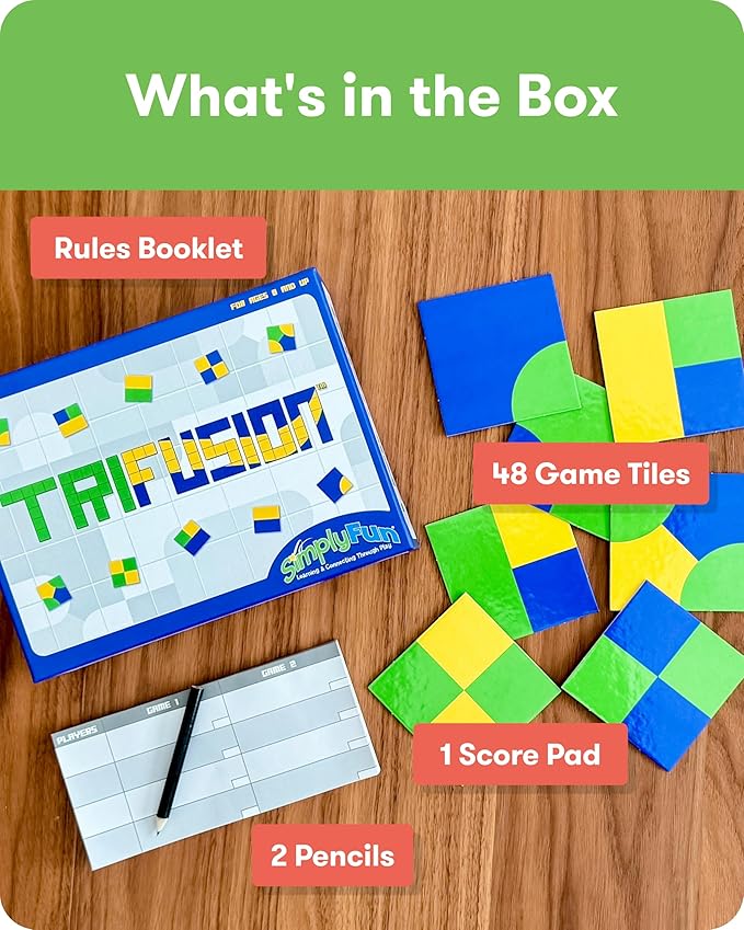 SimplyFun Trifusion – Visual Mapping Strategy Board Game - Image 6